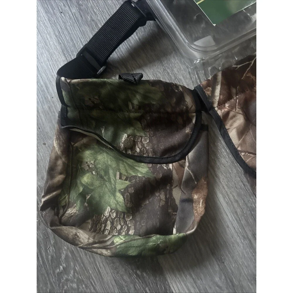 Fieldline Camo Hunting Waist Belt 3 Pouch Game Bag Made in USA Camouflage